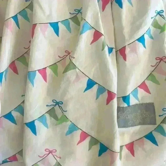 Eleanor Rose Celebration Dress Size 18 Months Knit Pockets Colorful Fun Ruffle - Picture 5 of 6